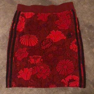 Adidas Original Mid Floral Skirt size UK6
